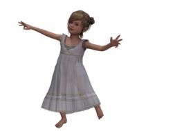 doll girl summer dress