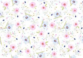floral pattern, vintage background