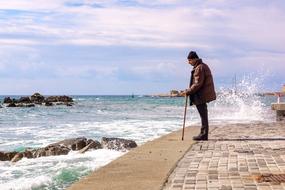 Old Man Sea wave