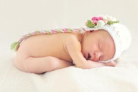 gorgeous Baby Girl Sleeping