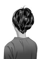 boy back lonely