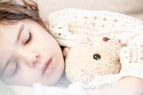 unusual beauty Sleeping Child