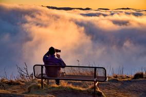 Landscape Cloud person