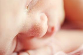 closeup view of Baby Face Girl
