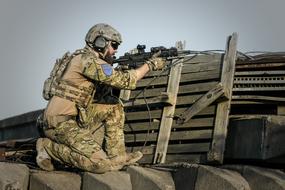 War Desert person