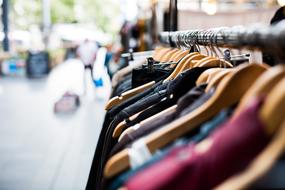 Blur photo of Hanger Clothing