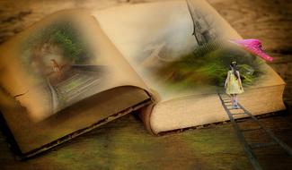 clipart of Book Fantasy