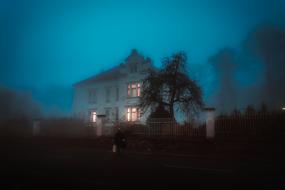 Home Mansion fog