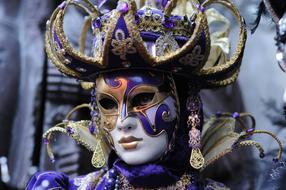 creative mask for Venice carnival