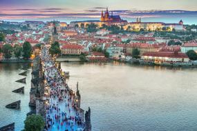 Prague city Bridge