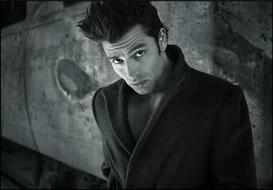 male with stylish hairstyle