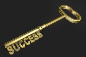 success gold key