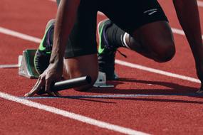 Athlete Runner start