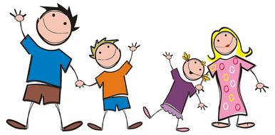comic cartoon family