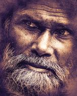 man portrait old