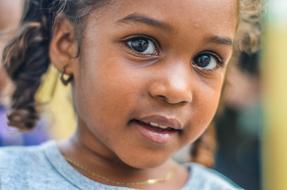 portrait of gorgeous Girl Child