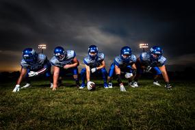 Athletes American Football poster