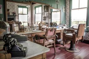 Photo of Vintage Barber Shop interior