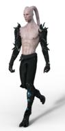 male humanoid, 3d render