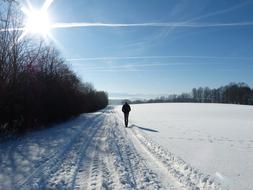 incredibly beautiful Snow Landscape