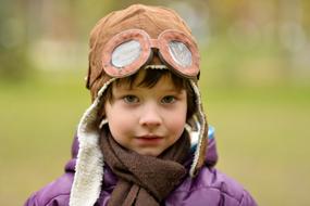 Boy in Autumn Cap