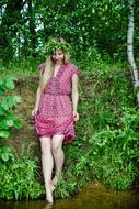 girl by the river