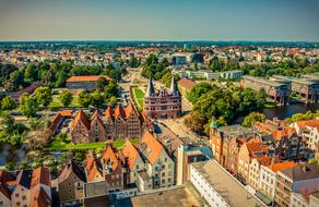wonderful LÃ¼beck Holsten Gate