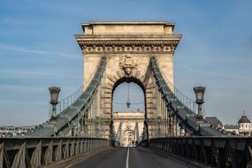 Chain Bridge Architecture in Budapest