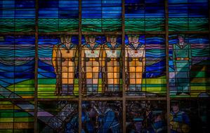 Lead-Glass Window