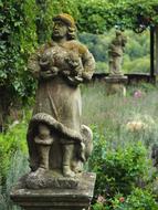 antique statue in Rothenburg