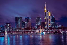 splendid Frankfurt Skyline