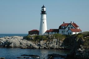 scenic photo of a lighthouse in Portland