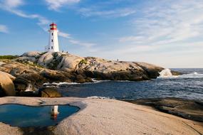 amazing Lighthouse Ocean