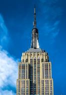 Empire State Building in Manhattan, US