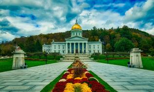 beautiful Montpelier Vermont, new england, america