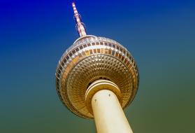 macro photo of the top of the tower in Berlin