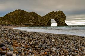 Durdle Door, beach Dorset