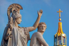 sculptures of Greek Gods