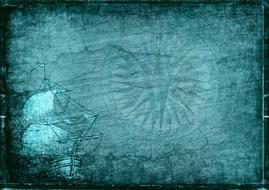 wallpaper with sailing vessel
