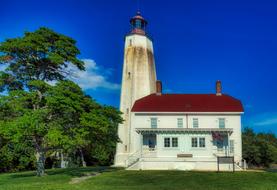 beautiful Fort Hancock Lighthouse