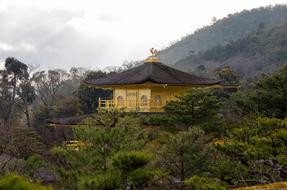 Kinkaku-Ji temple in japan