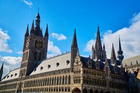 photo of an architectural monument in Ypres, Belgium
