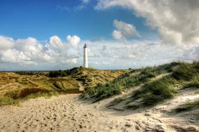 beautiful Lighthouse Beach