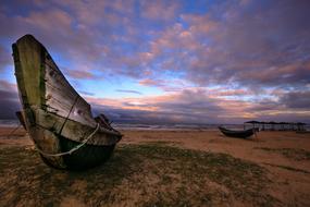 Old Boat Abandoned