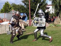 fighting knights