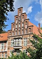 gothic castle in Hamburg