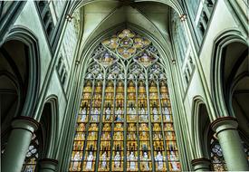 inside view of altenberger dom