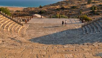 Kourion Amphitheater In Cyprus
