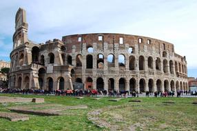 beautiful Coliseum Monument