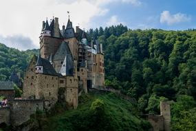 medieval Eltz Castle, Germany